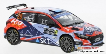Hyundai i20 N Rally1, No.28, WRC, Rally de Montecarlo, 2022 G.Munster/L.Louka