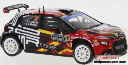Citroen C3, No.22, WRC2, Rally Monte Carlo , S.Lefebvre/A.Malfoy, 2023