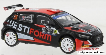Hyundai i20 N, No.38, WRC2, Rally Monte Carlo , O.Burri/A.Levratti, 2023