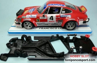 Chasis Angular Race SOFT Porsche 911 FLY (necesario cortar el eje del motor)