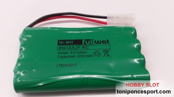 Bateria Ni-Mh 9,6v. 2200 mAh