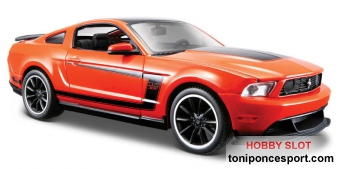 Ford Mustang Boss 302 - Naranja y Negro - Special Edition
