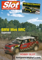 Revista N122 portada BMW Mini WRC Superslot