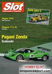 Revista N124 portada Pagani Zonda Scaleauto