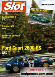 Revista Slot N 128 portada Ford Capri 2600 RS - SRC