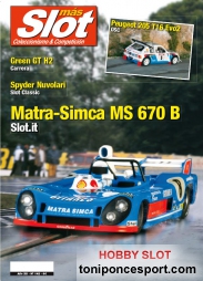 Revista N142 portada Matra-Sinca MS 670 B Slot it.