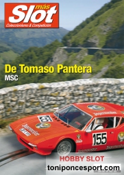 Revista N143 portada De Tomaso Pantera MSC