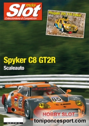 Revista N146 portada Spyker C8 GT2R Scaleauto