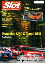 Revista N147 portada Mercedes AMG C Coupe DTM Scalextric