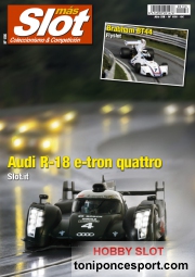 Revista N156 portada Audi R-18 e-tron quattro Slot.it