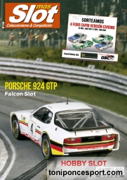 Revista N�184 portada Porsche 924 GTP Falcon Slot