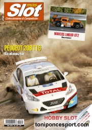 Revista N�193 portada Peugeot 208 T16 Scaleauto