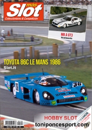 Revista N�198 portada Toyota 86C Le Mans 1986 Slot.it