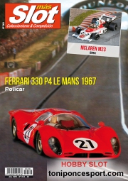 Revista N204 portada Ferrari 330 P4 Le ;ams 1967 Policar