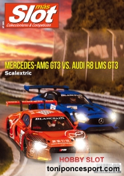 Revista N209 portada Mercedes-AMG GT3 VS. Audi R8 LMS GT3 Scalextric