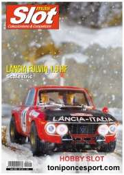 Revista N211 portada Lancia Fulvia 1.6 HF Scalextric