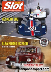 Revista N214 / N215 portada Formula 86/89 Fly - Alfa Romeo 6C 2500 Slot Classic