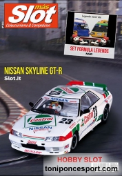 Revista N�223 portada Nissan Skyline GT-R Slot.it
