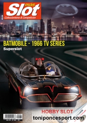 Revista N�230 portada Batmobile 1966 TV Series Superslot