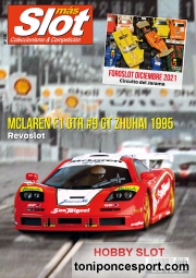 Revista N�236 portada McLaren F1 GTR N�9 Zhuhai 1995 Revoslot