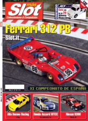 Revista N54 portada Ferrari 312 PB Slot.it