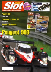 Revista N66 portada Peugeot 908 Avant Slot