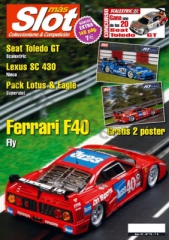 Revista N72 portada Ferrari F40 Fly