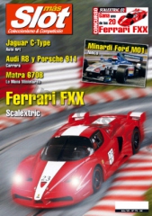 Revista N79 portada Ferrari FXX Scalextric