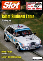 Revista N83 portada Talbot Sumbeam Lotus Scalextric