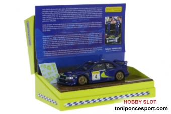 Subaru WRC-97 Montecarlo Winner Liatti-Pons #4 con chasis Evo2 In-Line y Caja Especial en Edicin Limitada.