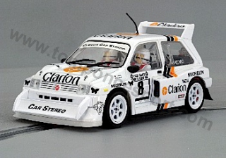 MG Metro 6R4 Rally 1000 Lakes 1986 #8 Clarion. Per Eklund, Dave Whittock