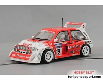 Mg Metro 6R4 Belga RAC Rally 1986 #19 Marc Duez  