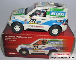 Mitsubishi Pajero Argos Fontenay - Picard Rallye Paris-Dakar 2003 