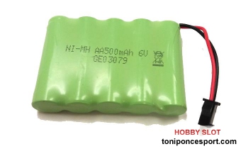 Bateria NI-MH 6V 500MAH (Super GT)