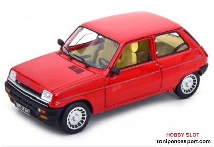 Renault 5 Alpine Turbo 1982 Red