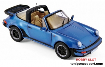 Porsche 911 Turbo Targa 1987 Blue Metalic