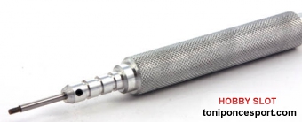 Llave Allen con punta intercambiable Aluminio Wrench 2.0.. Silver