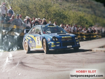 Foto Subaru Impreza WRC Rallye Catalua (45,7 x 30,5)