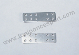 Porta Soporte Carroceria S32 Aluminio 26.5x8x1mm