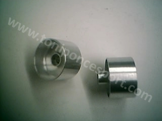 Llantas 1/24 Aluminio 21mm. sin garganta para rodamientos