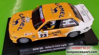 BMW M3 Rallye El Corte Ingles 1989 Toñi Ponce - Manolo Morales