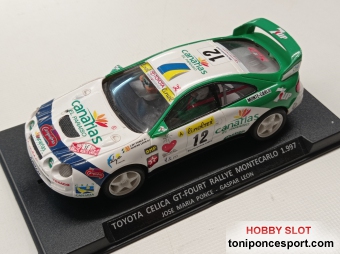 Toyota Celica GT-Fourt Ponce Rally Montecarlo 1.997 "Ponce-Leon"