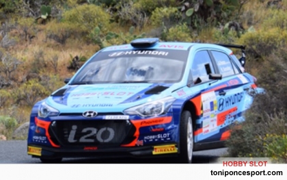 Hyundai i20 R5 Winner Rallye Telde 2018 Toi Ponce - Ruben Glez