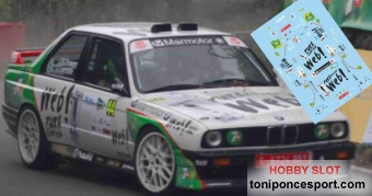 Calca BMW M3 Jos M. Ponce Rallye de Canarias Trofeo El Corte Ingles 2015 1/18
