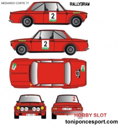 Calca BMW 2002 Rallye El Corte Ingles 1977 - Medardo Perz 1/24