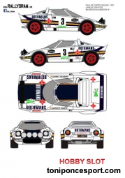 Lancia Stratos Bagration Corte Ingles 1981 - 1/32