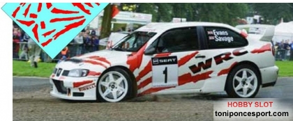 Calca Seat Cordoba WRC Evans-Savage Rally Seat Lurgan Park 2001 1/32