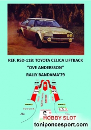 Toyota Celica Liftback Andersson Bandama 1979 - 1/32