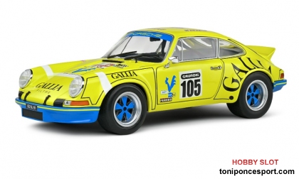 Porsche 911 RSR Yellow Lafosse / Angoulet Tour de France Automobile 1973