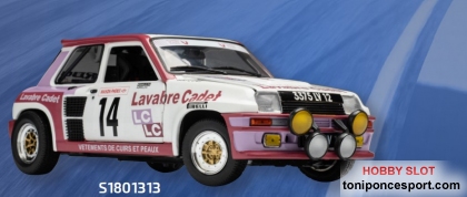 Renault 5 Turbo - Rallye Lyon Charbonnire 1983 #14 Auriol / Nouaille